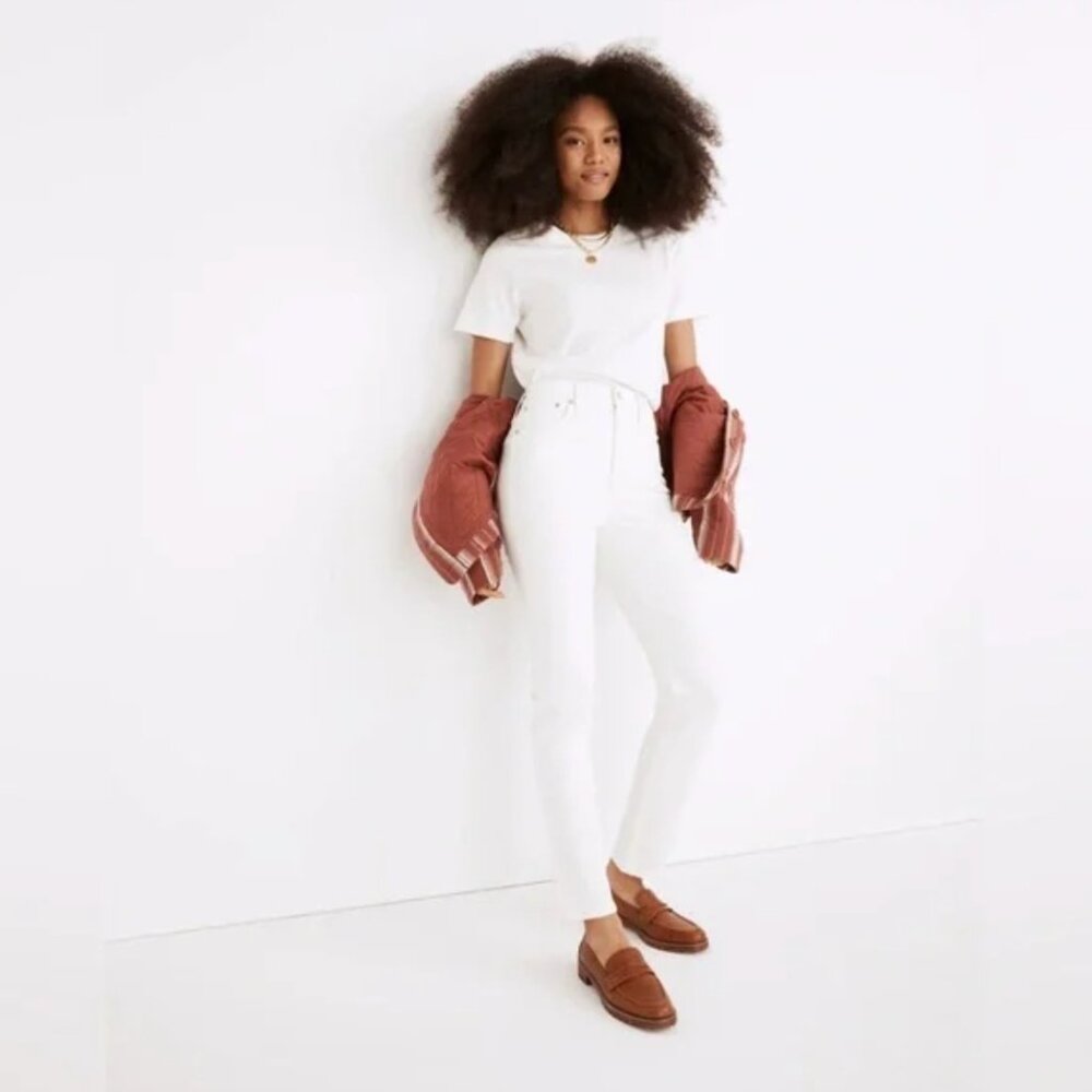 Madewell | The Perfect Vintage Jean | Size 24 | White